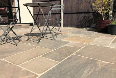 How To Lay Natural Stone Paving